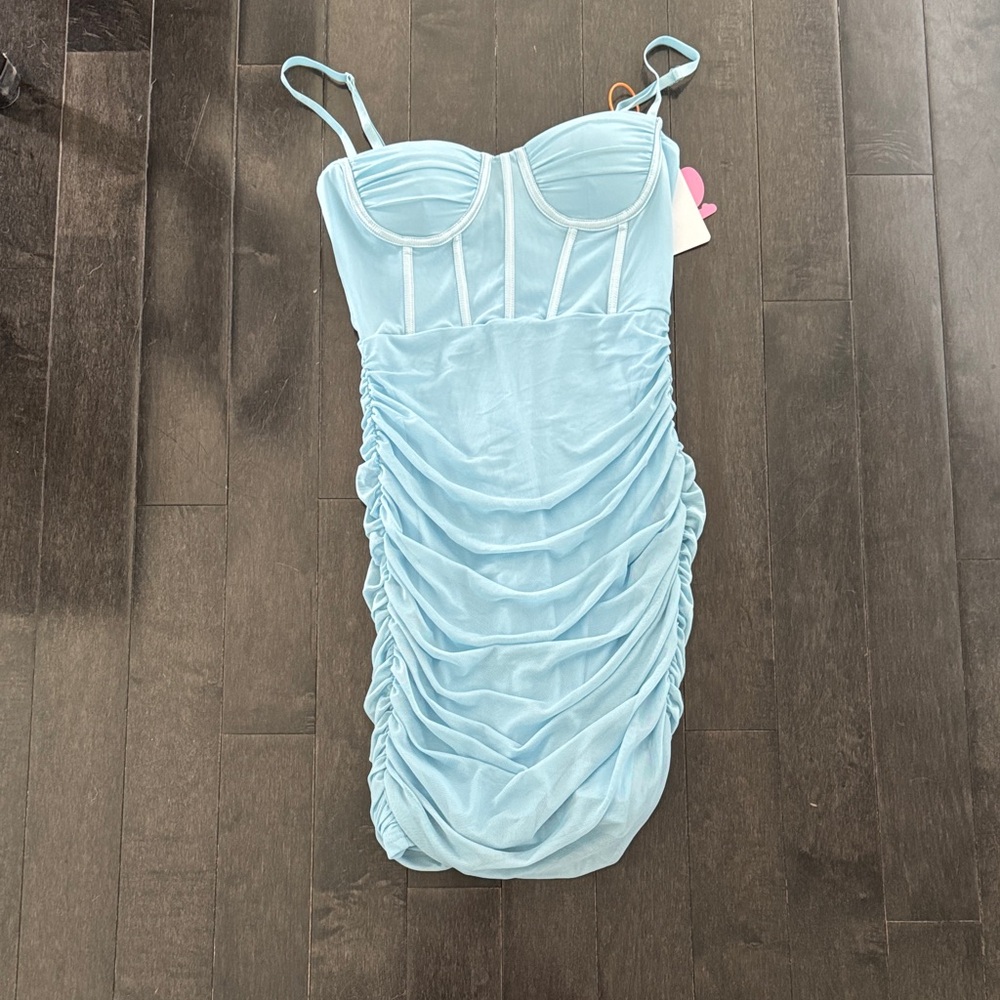 BNWT Light blue dress- small